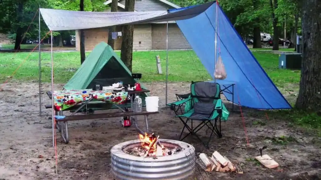 campsite vanlife