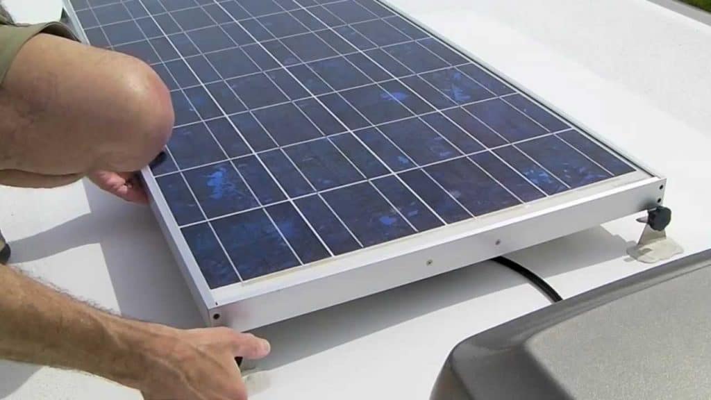 not flexible solar panel