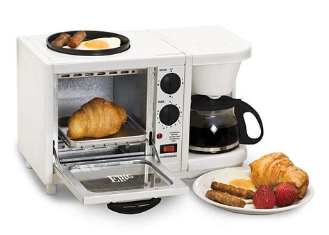 Elite Gourmet Maxi-Matic 3-in-1 Breakfast Center Station