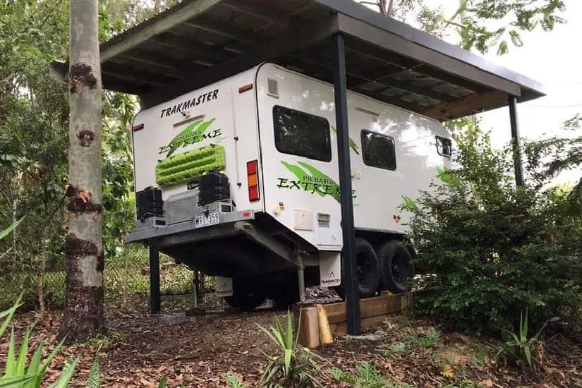 Roof for rv during winter