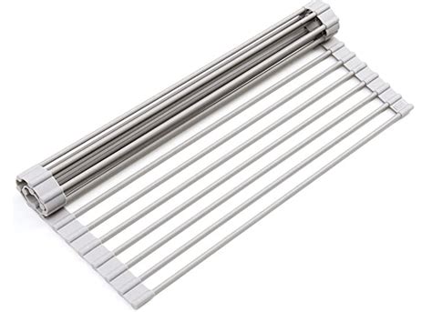 Surpahs Over the Sink Multipurpose Roll-Up Dish Drying Rack
