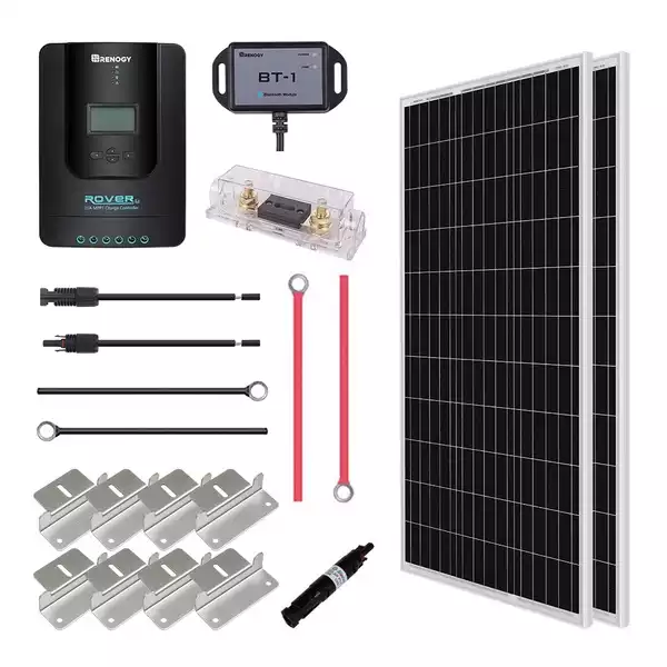 Renogy 200 Watt 12 Volt Solar Premium Kit