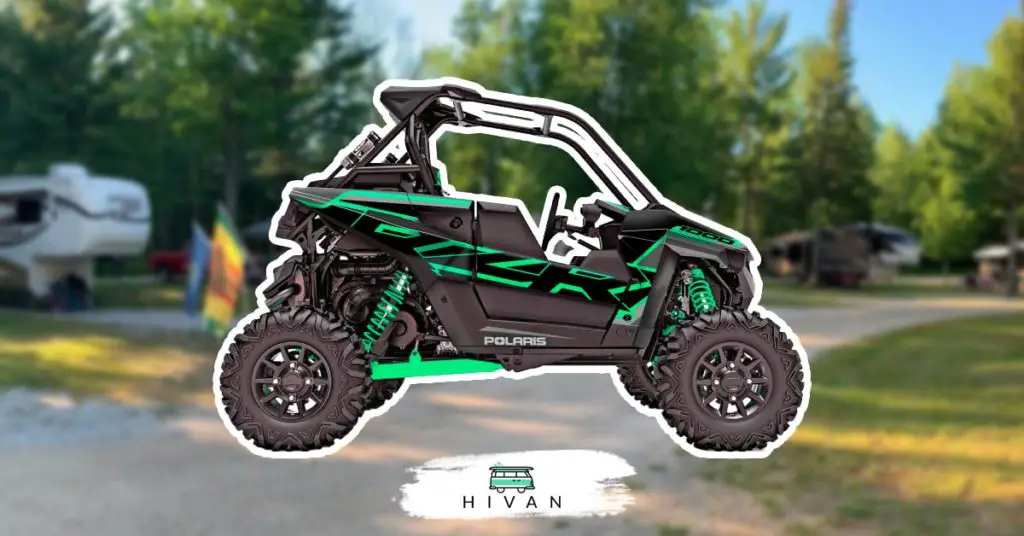 utv in a campgrounds