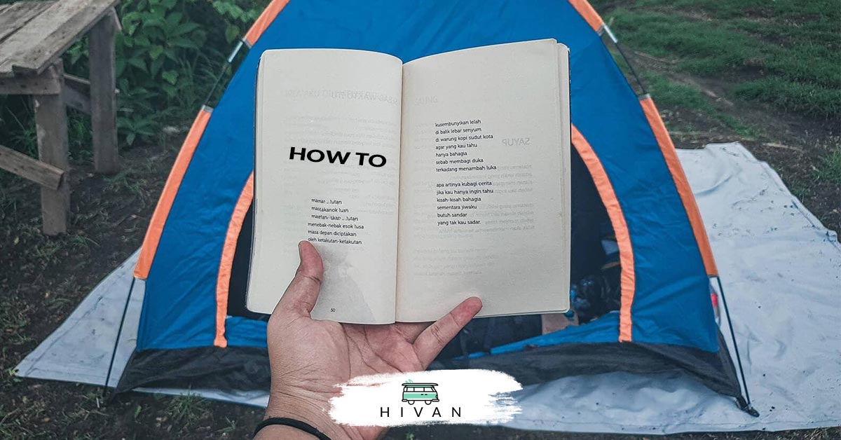 How To Make a Tarp Tent With a Floor