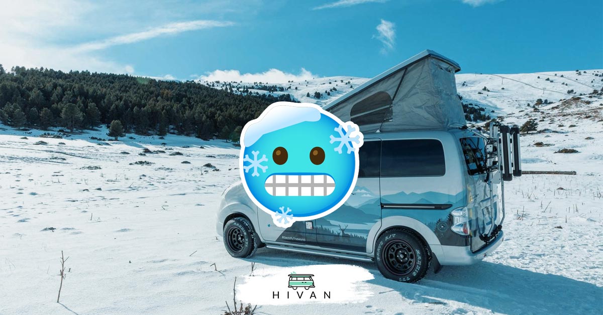 How Cold Is Too Cold To Sleep in a Van?