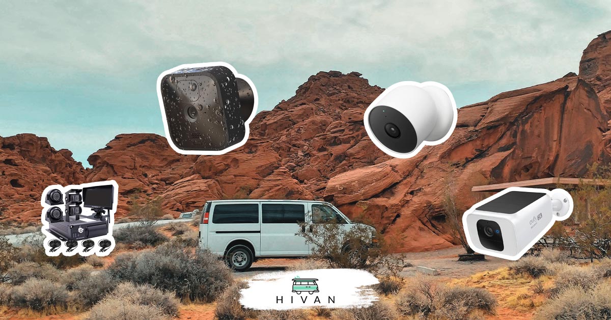 4 security cameras for van life to secure your rv