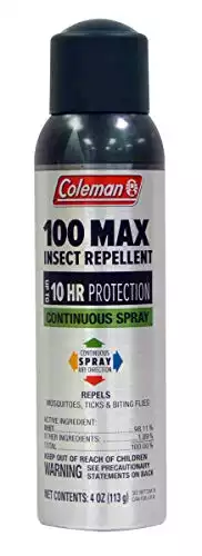 Coleman 100 MAX Insect Repellent Spray