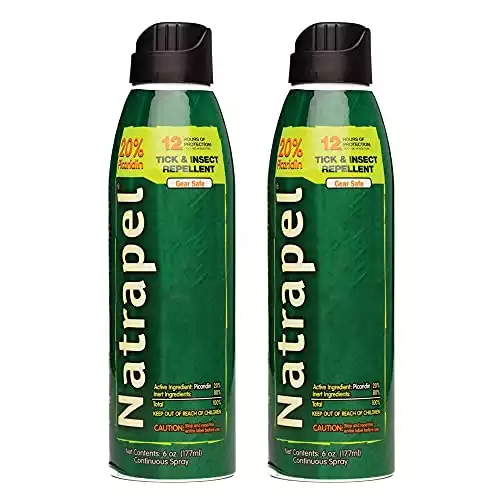 Natrapel Insect Repellent Spray, 6 oz (Pack of 2)
