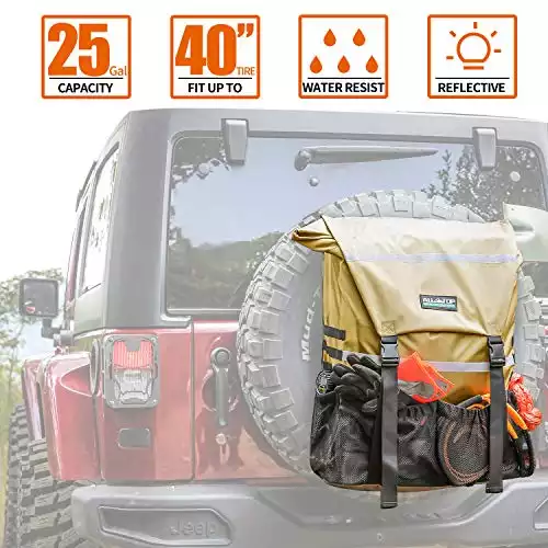 ALL-TOP Overland Series Spare Tire Trash Bag