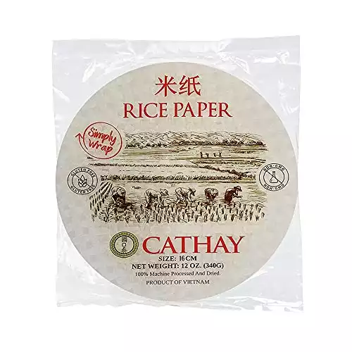 Cathay Spring Roll Rice Paper Wrappers