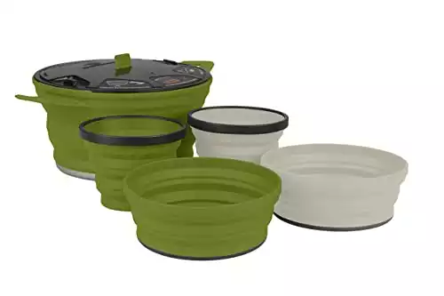 5-Piece Cookware Set for Backpacking and Camping