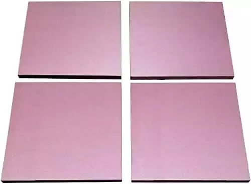 Pink Insulation Foam 1/2" Thick (4 sq ft)