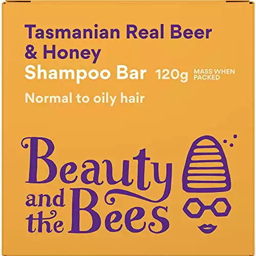 Eco Friendly Real Beer & Honey Solid Shampoo Bar