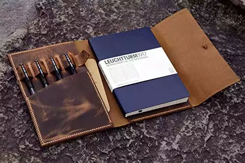D&M Leather Studio Journal Cover