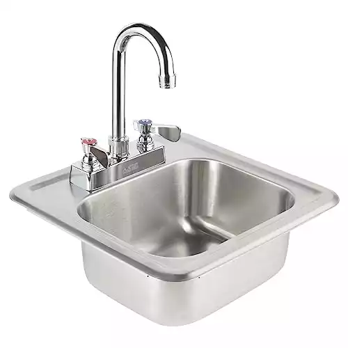ACE HS-0810IG Mini Drop-In Hand Sink