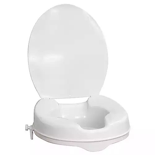 AquaSense Raised Toilet Seat