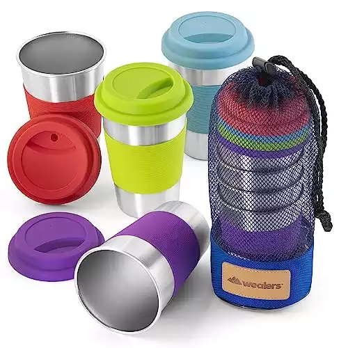 Stainless Steel Cup Tumbler Set