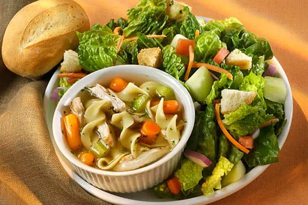 soup and salad