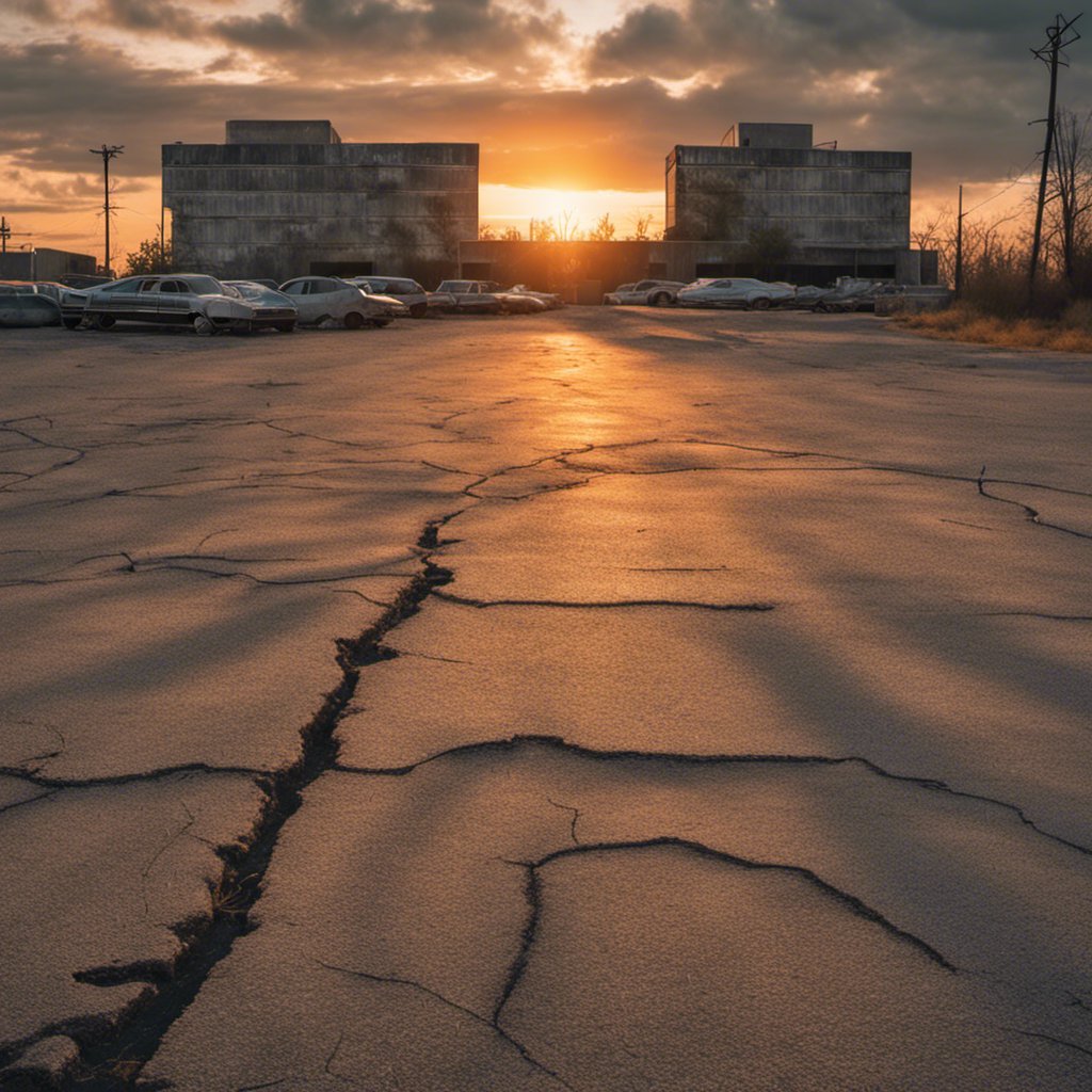 abandonned parking