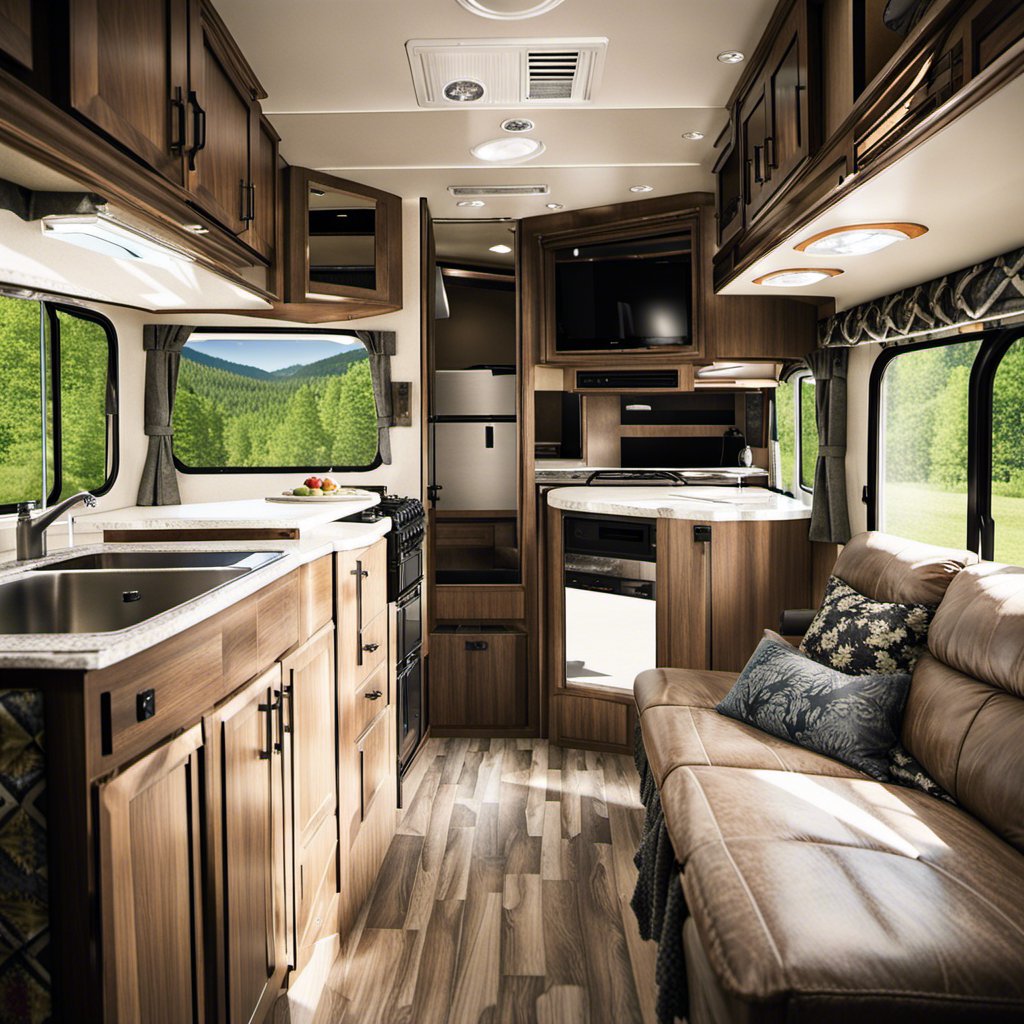 Forest River RV interior