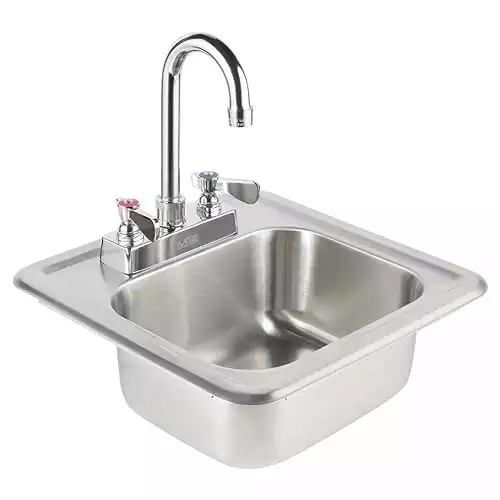ACE HS-0810IG Mini Drop-In Hand Sink