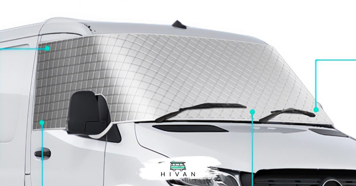 BougeRV cover for mercedes sprinter windshield