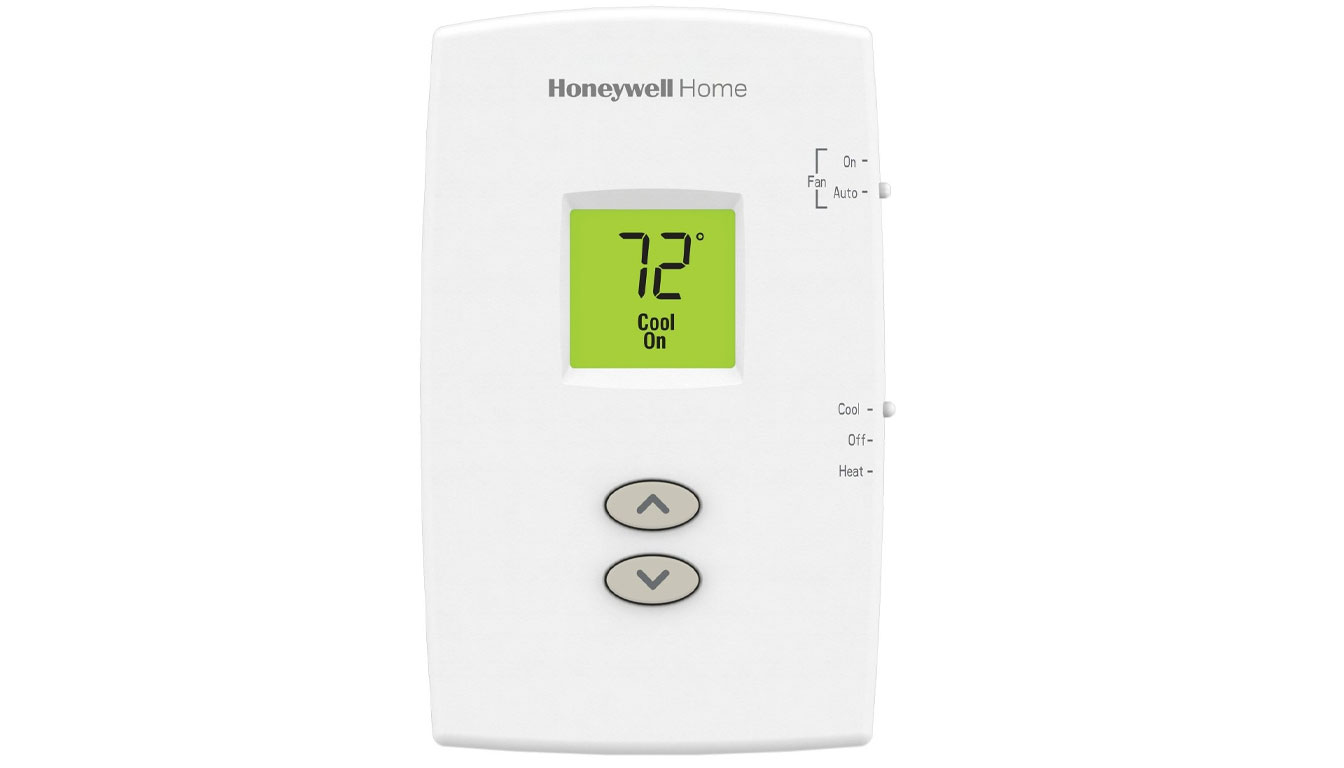 honeywell thermostat front white