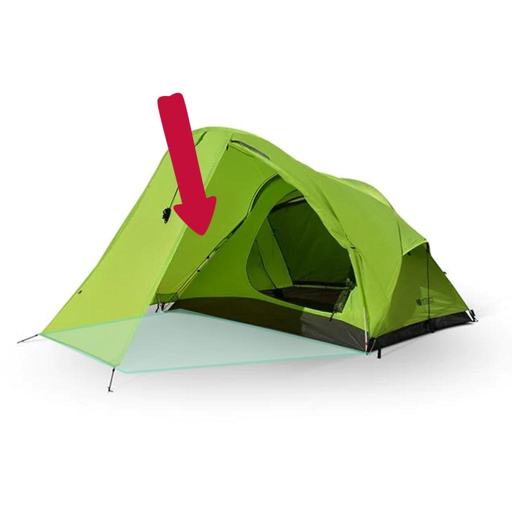 Tent With a Vestibule