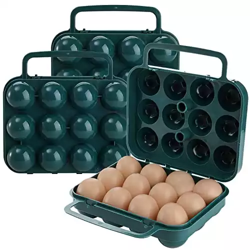 ZEAYEA 3 Pack Eggs Carrier with Handle